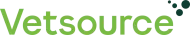 The word vetsource is written in green on a white background