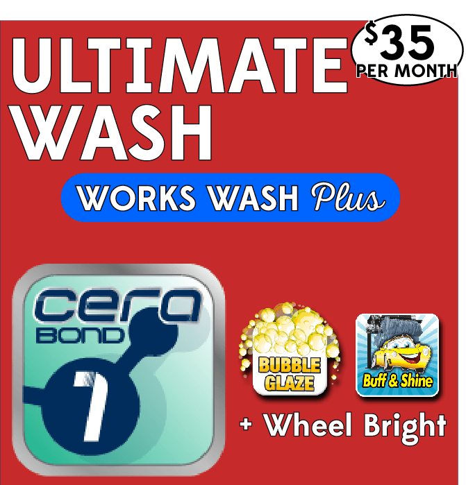ULTIMATE WORKS UNLIMITED WASH PLAN $35