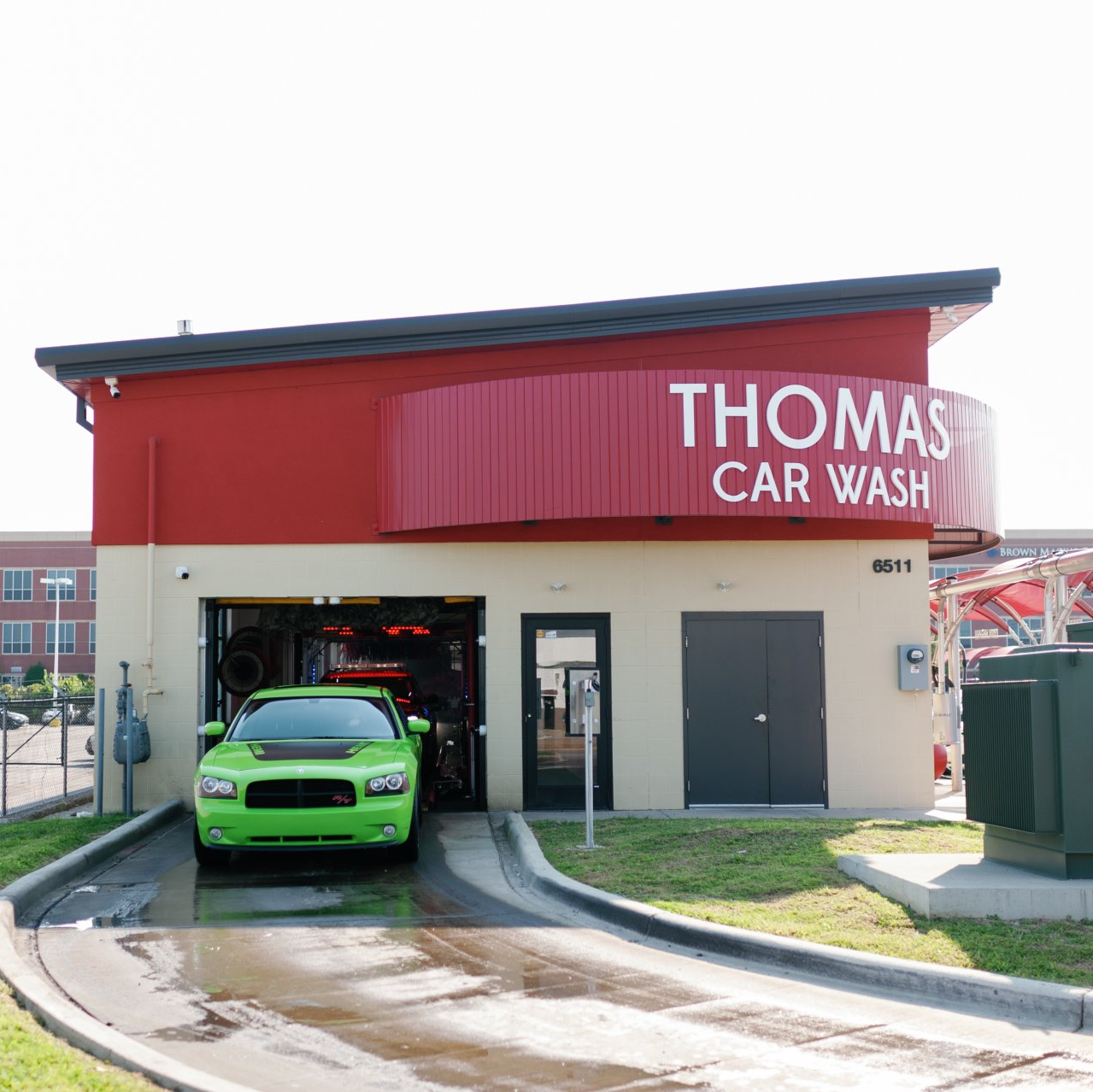 PRESTON FERN VALLEY CONTACT INFO Thomas Car Wash Preston Hwy North exterior express car wash