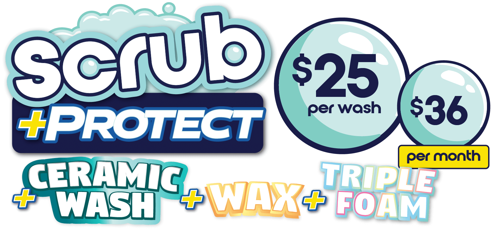 The Scrub and Protect Car Wash Package at Scrubs Car Wash in Atlanta, Georgia