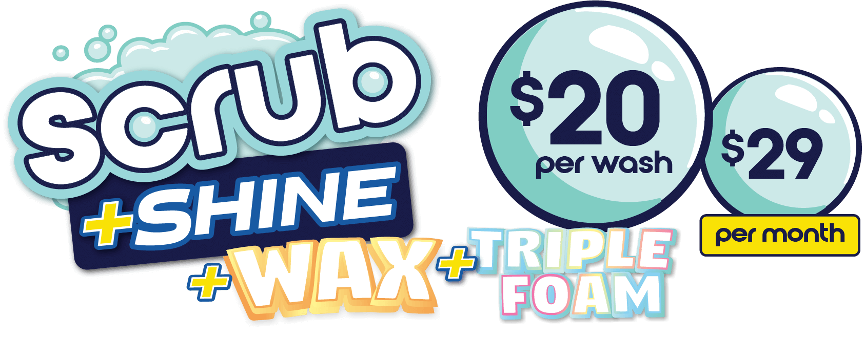 The Scrub and Shine Car Wash Package at Scrubs Car Wash in Atlanta, Georgia