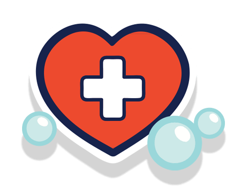 Scrubs Express Carwash Car Logo