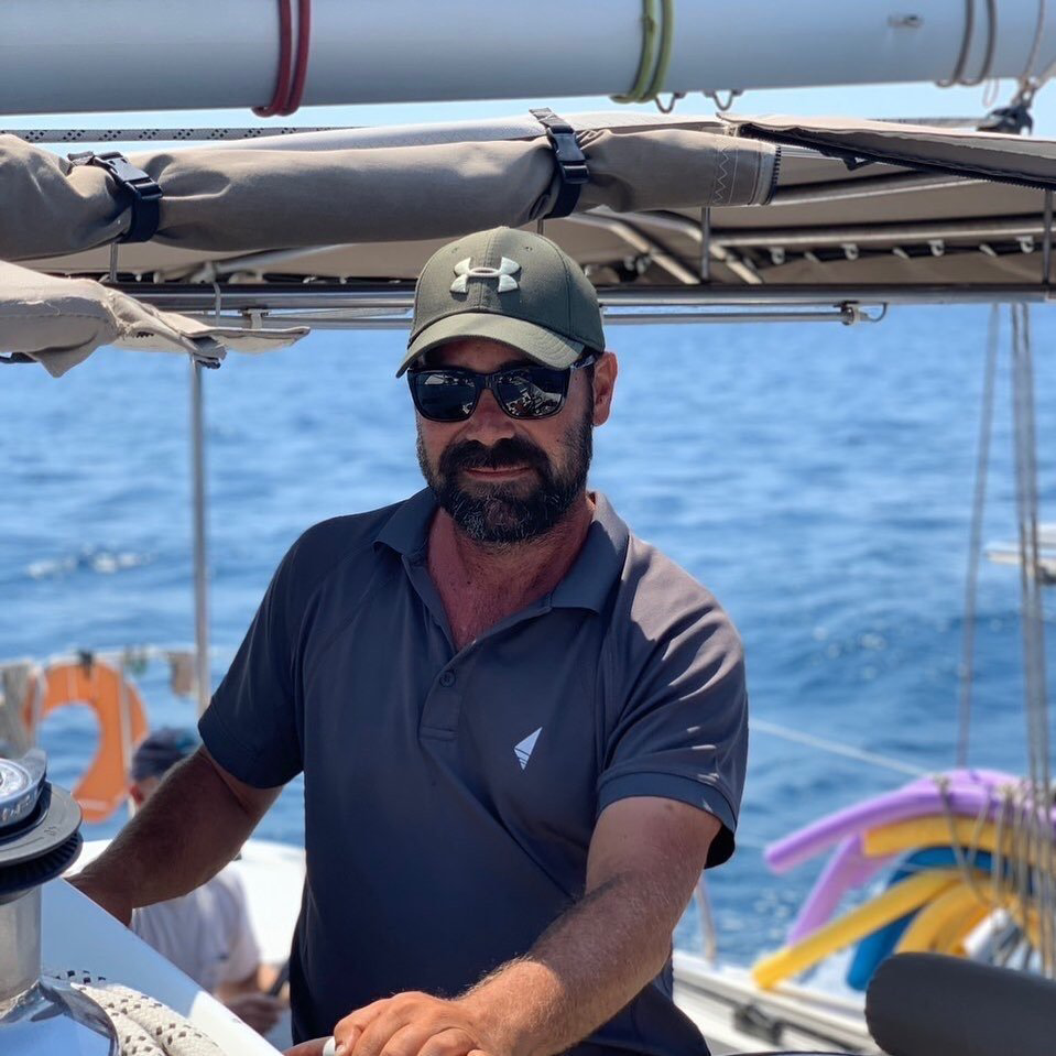 Captain Charis is born in 1978 in Athens Greece. He joined yachting industry in 2010 and has worked in various motor and sailing yachts all around Greece. He holds a sailing and speed boat license as well as certificate of life saving and firefighting. Over the years he has sailed many miles,sharing experiences with his guests and providing them with first class service. Captain Charis is taking always under consideration his guests preferences based on his knowledge of the Greek islands and he is available to make voyage more creative by sharing his sailing knowledge with young kids and his guests. He speaks Greek and English.