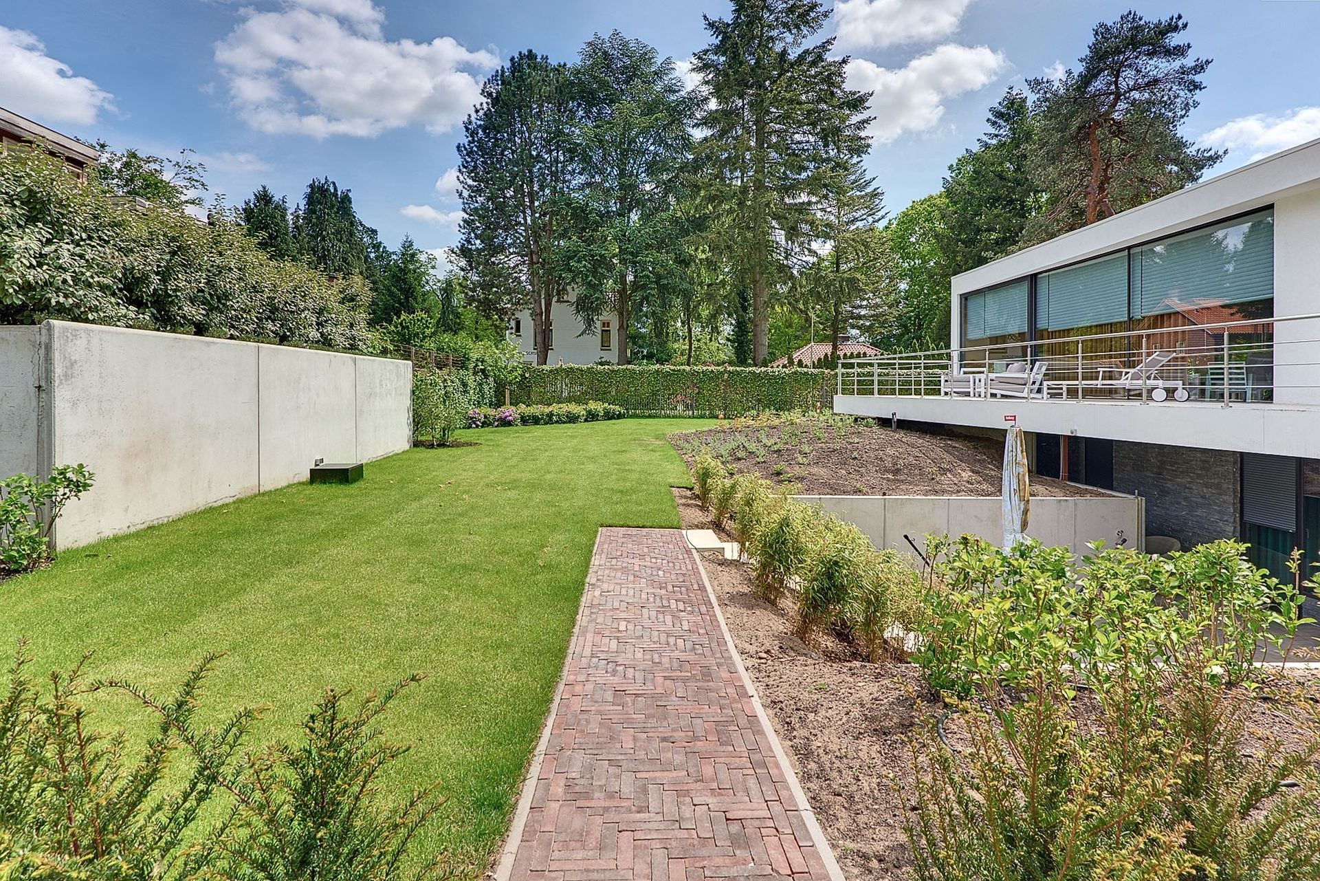 Villa tuin