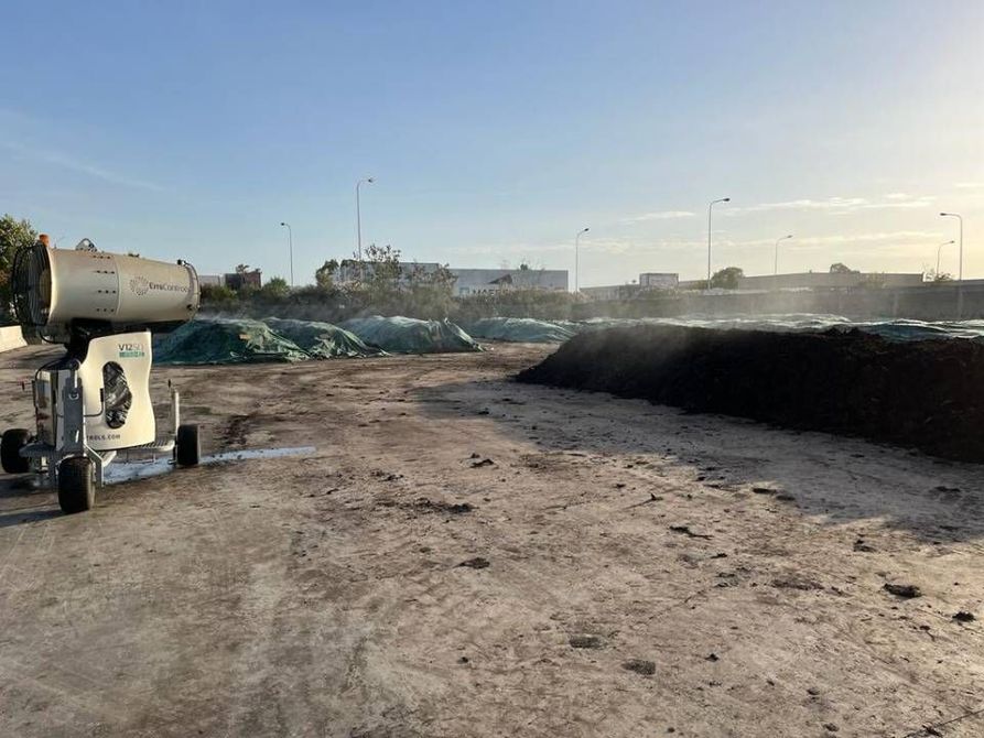 impianto di compostaggio in Calabria