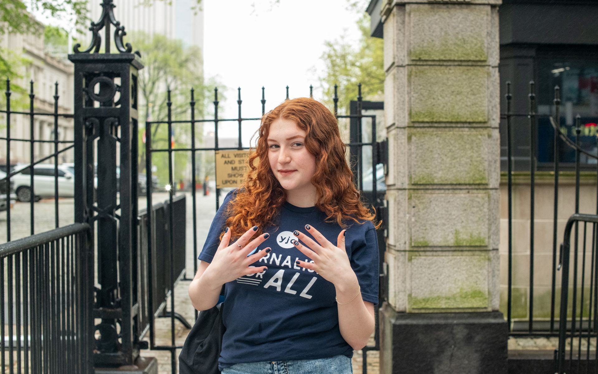 Bronx High School of Science senior Liza Greenberg.