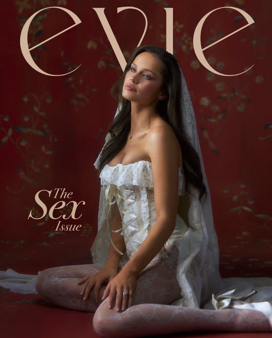 Cover of 2026 issue of Evie Magazine,