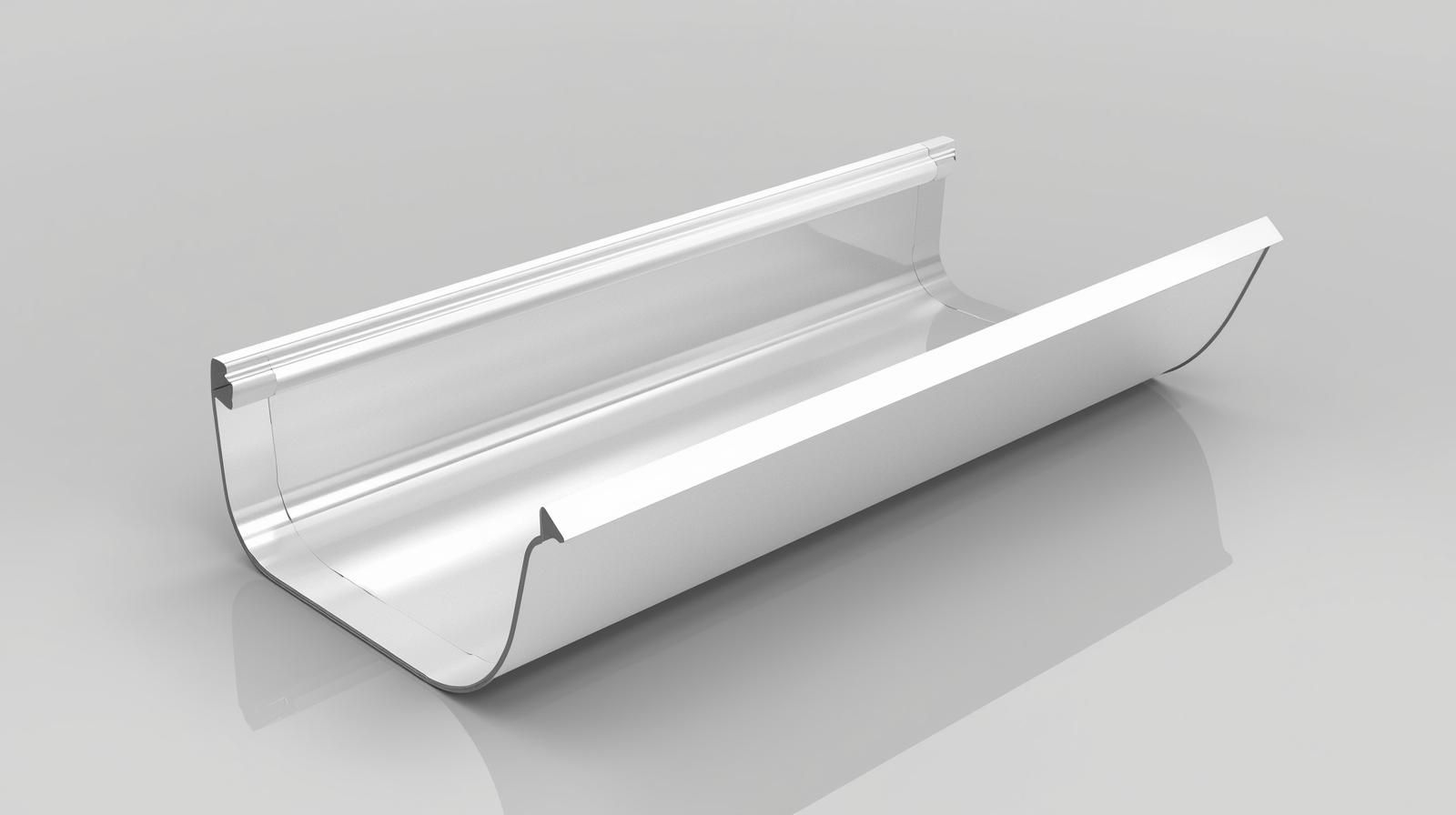 5 inch aluminum gutter