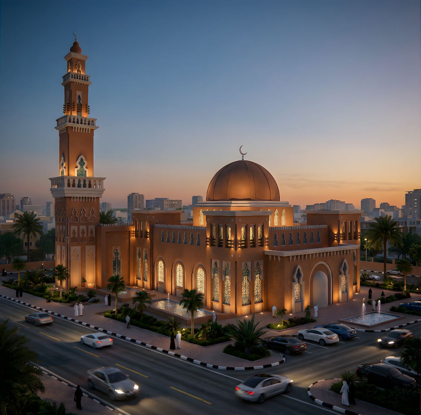 Masjid Al-Rashād | Traditional Islamic Mosque in Sharjah AE
