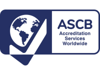 ASCB logo: blue and white with a globe, checkmark, and text 