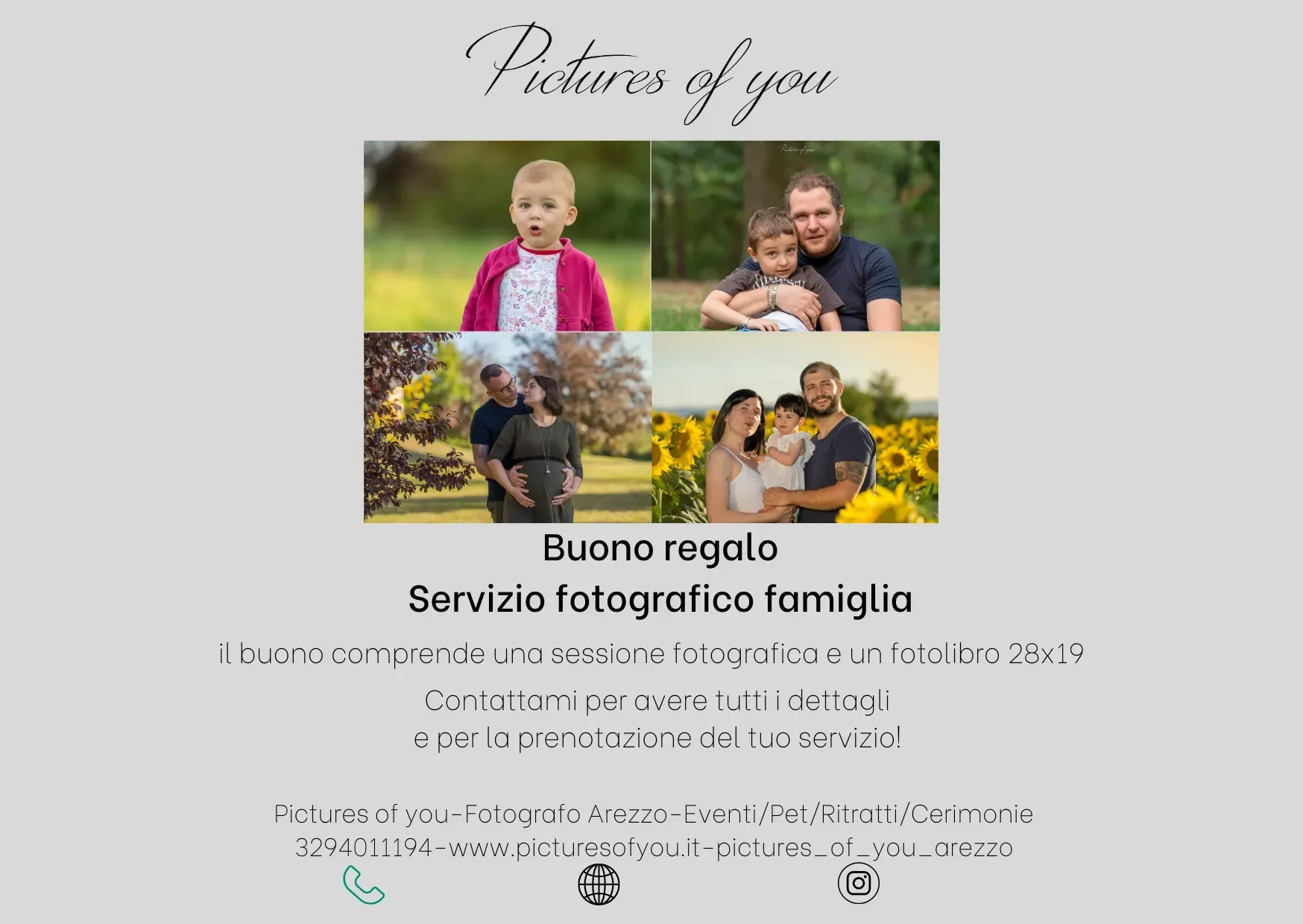 Regala servizio fotografo Arezzo