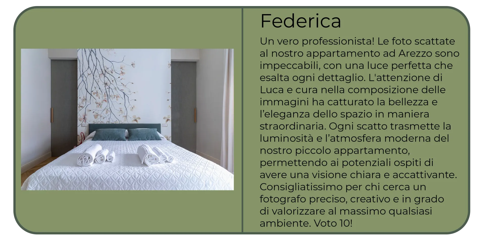 recensione fotografo immobiliare arezzo