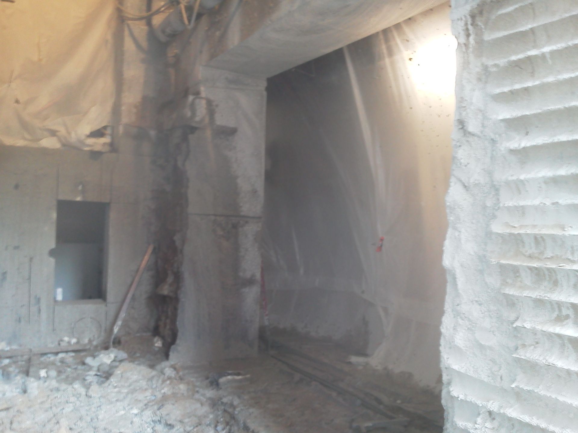 Room With A Lot Of Dust — Caldwell, ID — ACDS Concrete Cutting