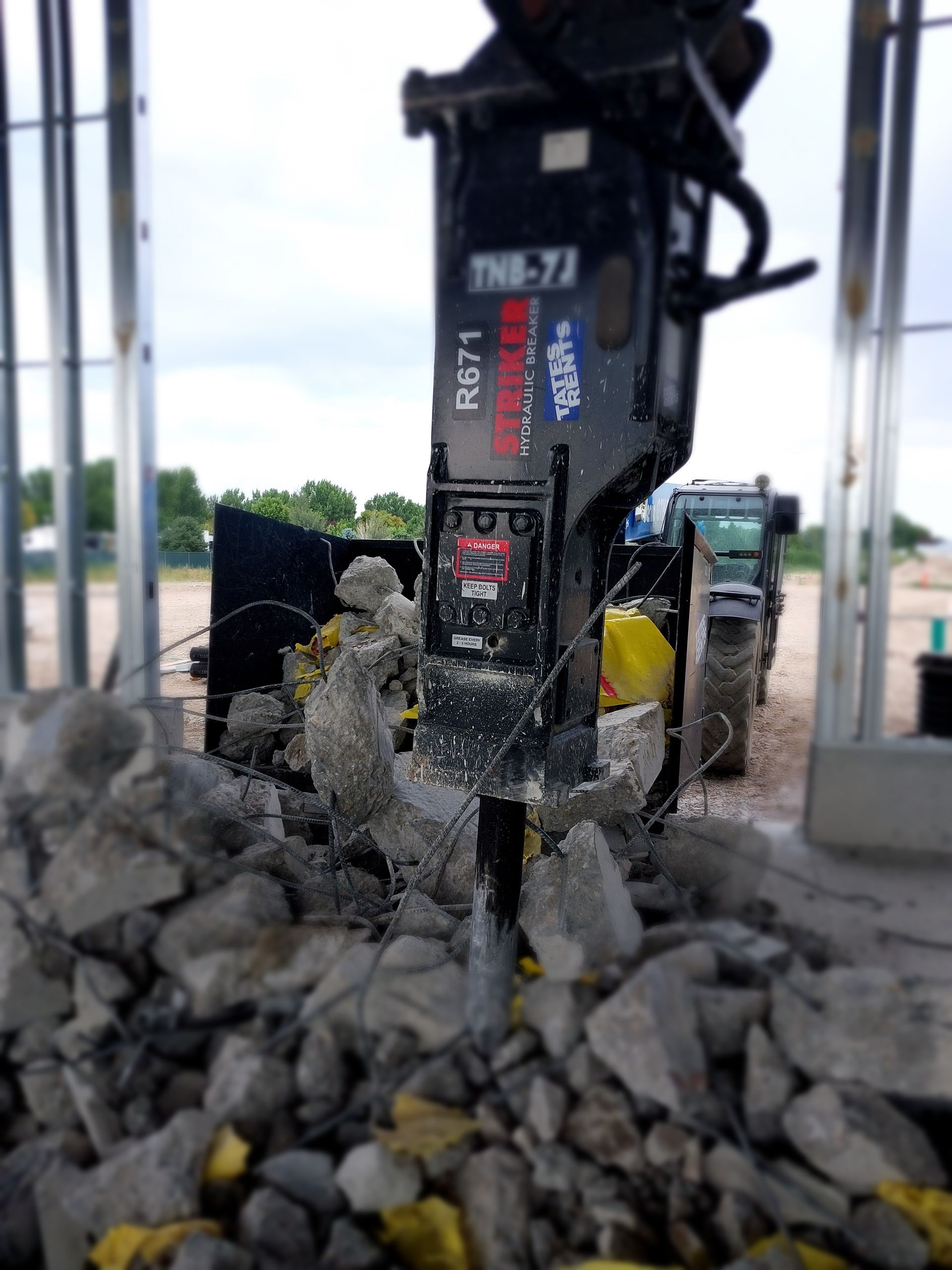 Hydraulic Hammer — Caldwell, ID — ACDS Concrete Cutting