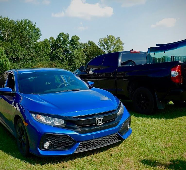Windshield rock chip repair in Covington, LA