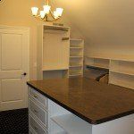 Custom Closet System With Island