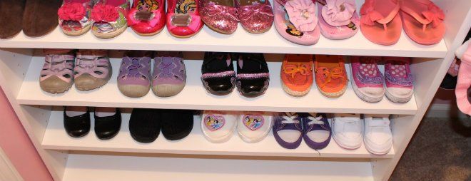 Kid Closet Shelving