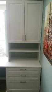 Home Office Cabinet Installation