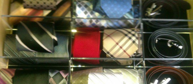 Tie & Belt Organizer