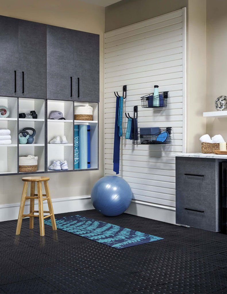 Granite Custom Garage Storage Cabinet