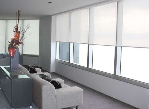 Room With Couches And Window With Blinds — Wholesale Window Coverings in Newcastle, NSW