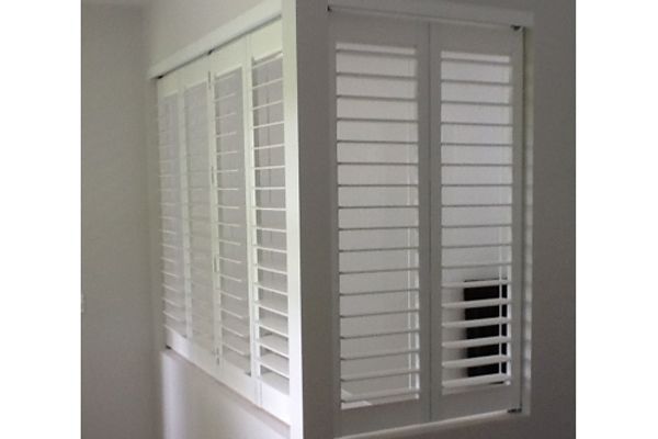 White Shutter Window — Wholesale Window Coverings in Maitland, NSW