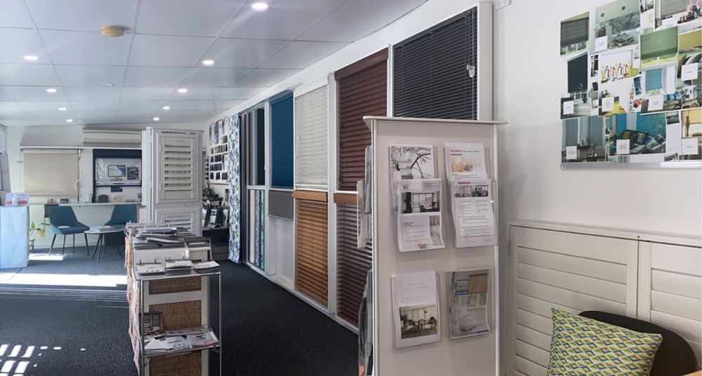 Showroom of Different Blinds Showroom of Different Blinds