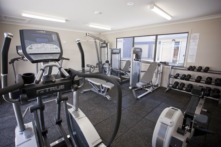 Gym Area — Accommodation In Chinchilla, QLD