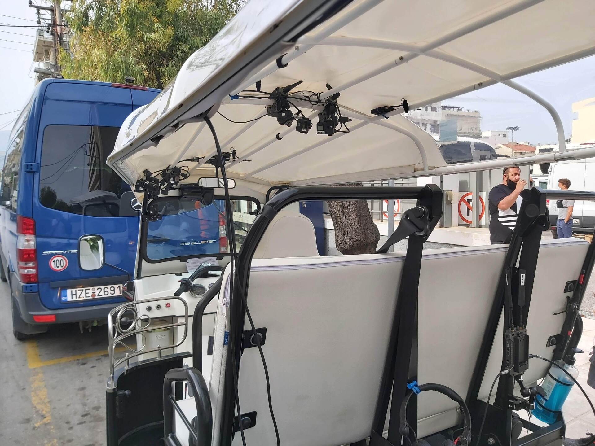 Filming & productions with a Tuk Tuk