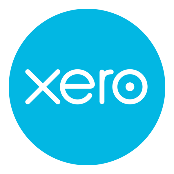 Xero logo in white text inside a blue circle.