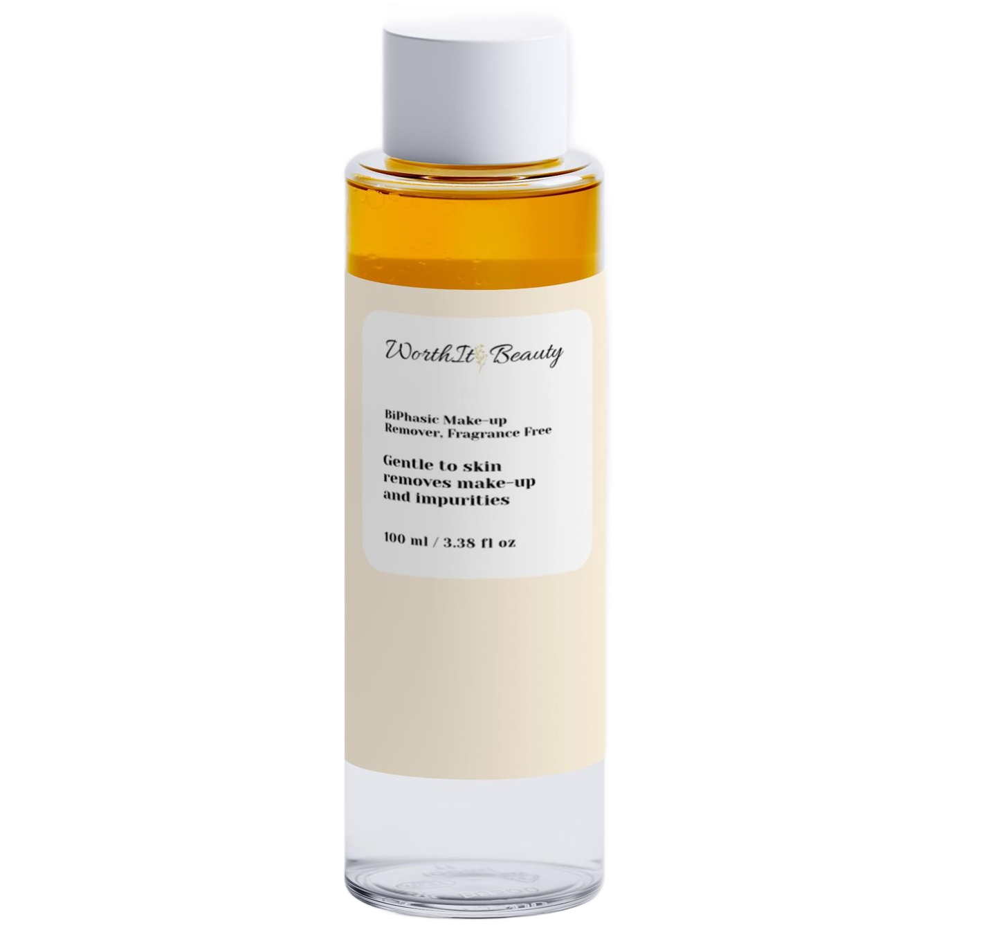 This unique formulation, with its gentle yet effective cleansing properties, will be a perfect addition to any skincare brand's offerings.
Product Description: Make-up remover with a unique two-phase composition, combining an oil-based phase and a water-based phase for effortless and effective makeup removal. This fragrance-free formulation gently cleanses, soothes, and leaves the skin feeling hydrated.