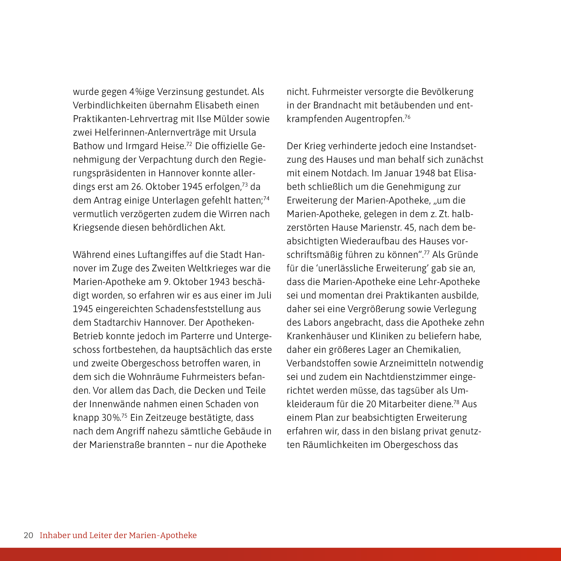 Eine Buchseite mit viel Text.