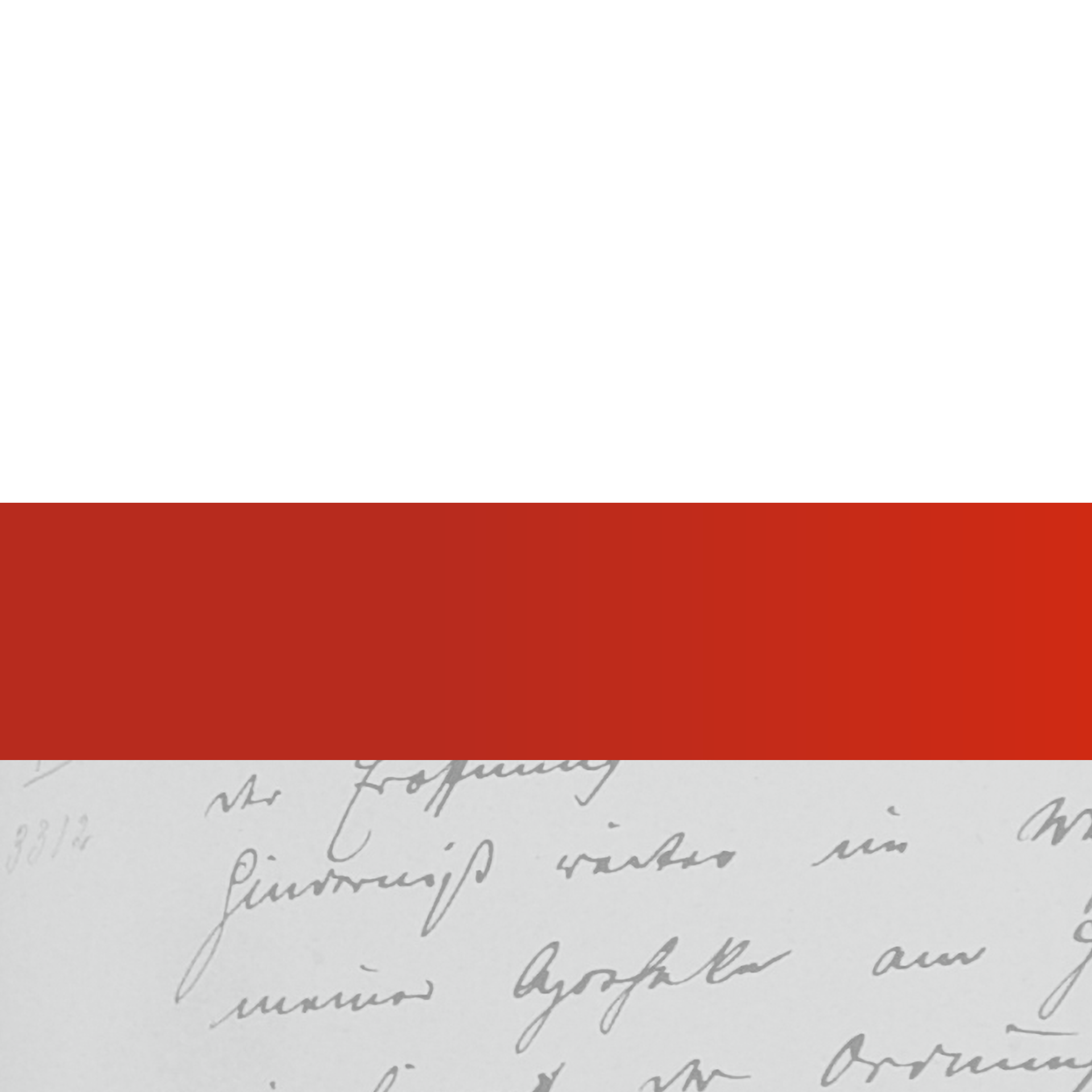 Eine Nahaufnahme eines handschriftlichen Blattes Papier