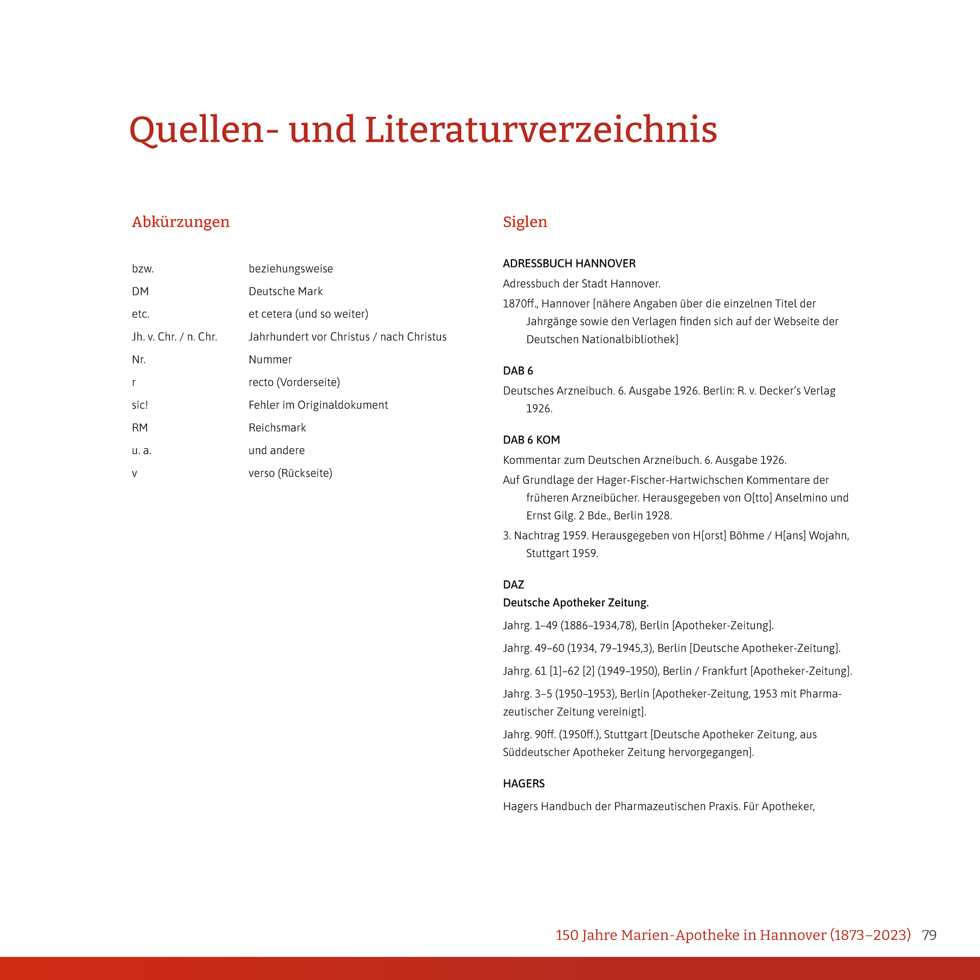 A page of a book that says quellen-und literaturverzeichnis