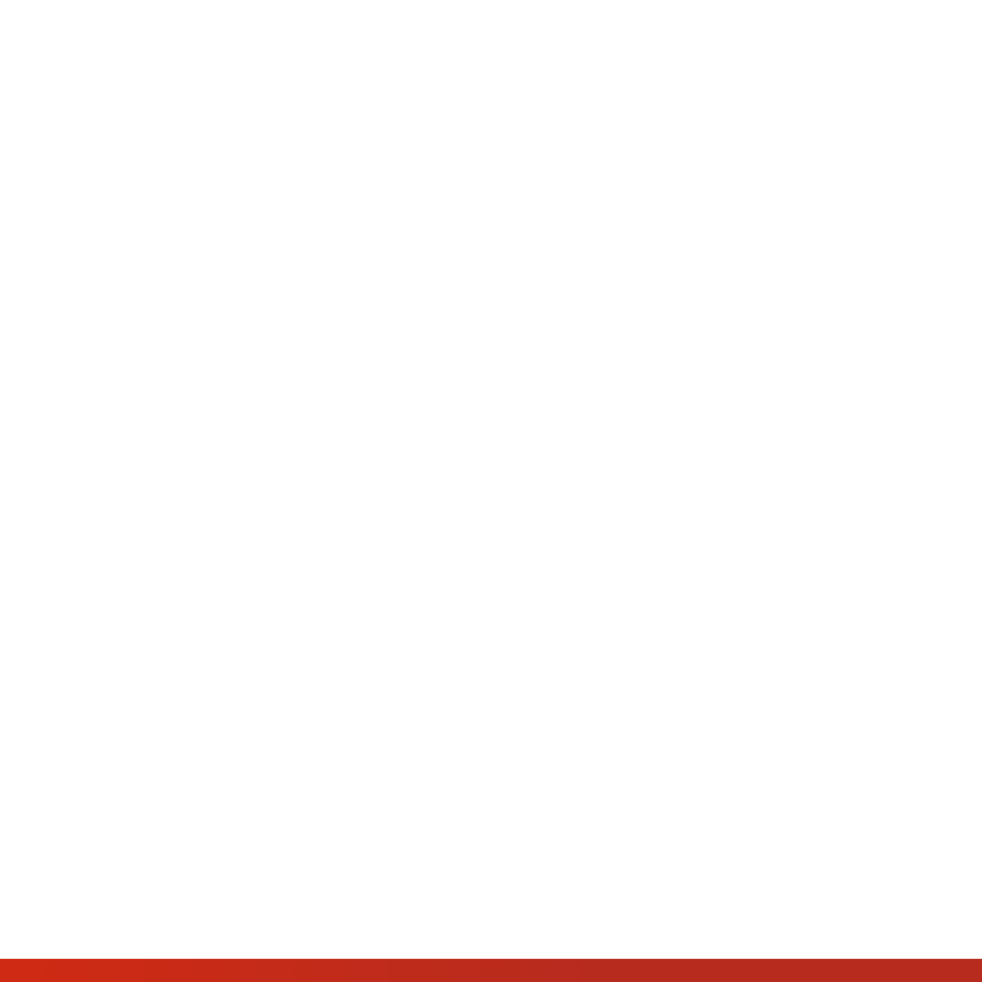 Ein weißer Hintergrund mit einer roten Linie unten.