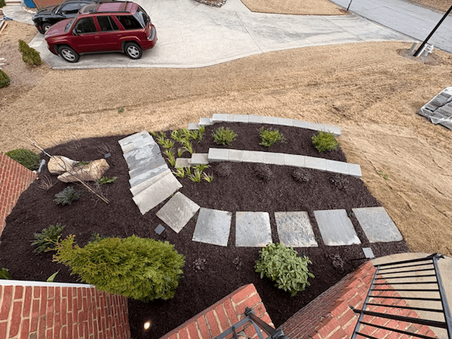 Walkway Landscaped