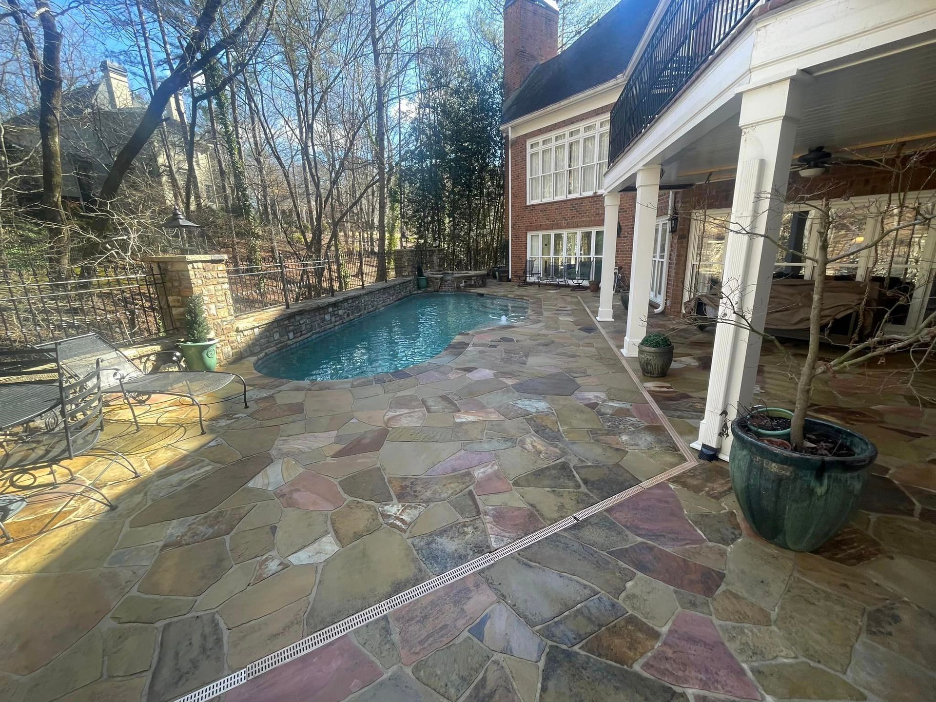 Stonework for an Outdoor Landscape