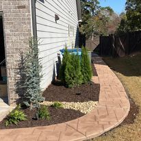 Stone work Sidewalk 