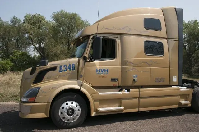 Brown Truck With Calligraphy Hand Paint | Boulder, CO | Brush-On Signs