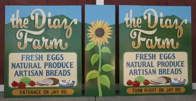 Banner With Calligraphy Hand Paint | Boulder, CO | Brush-On Signs