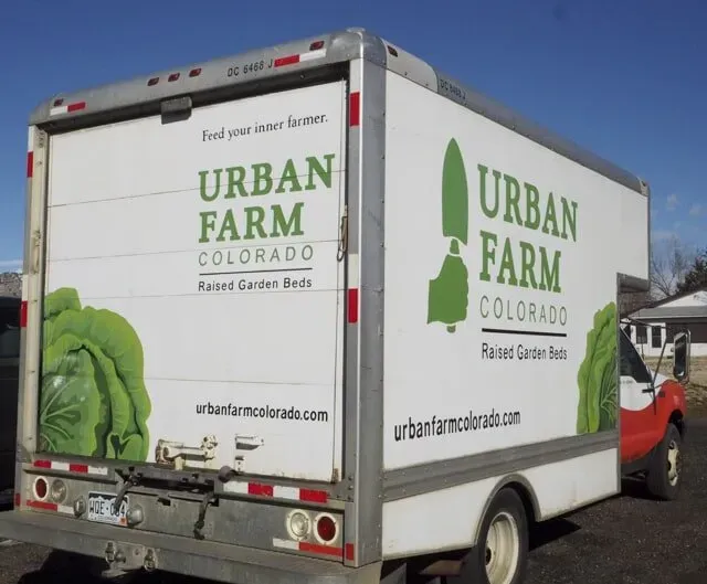 Truck With Hand Paint | Boulder, CO | Brush-On Signs