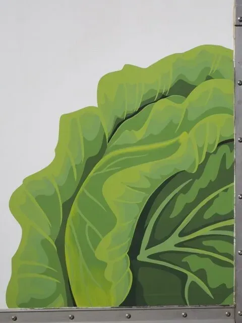 Vegetables Hand Paint | Boulder, CO | Brush-On Signs