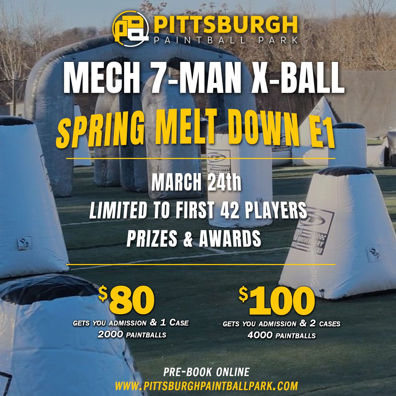 Pittsburgh Paintball Park PA's Paintball Themed Attraction