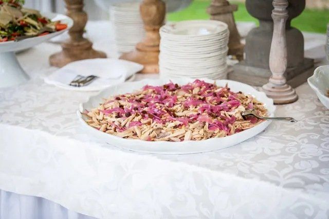 Wedding menu