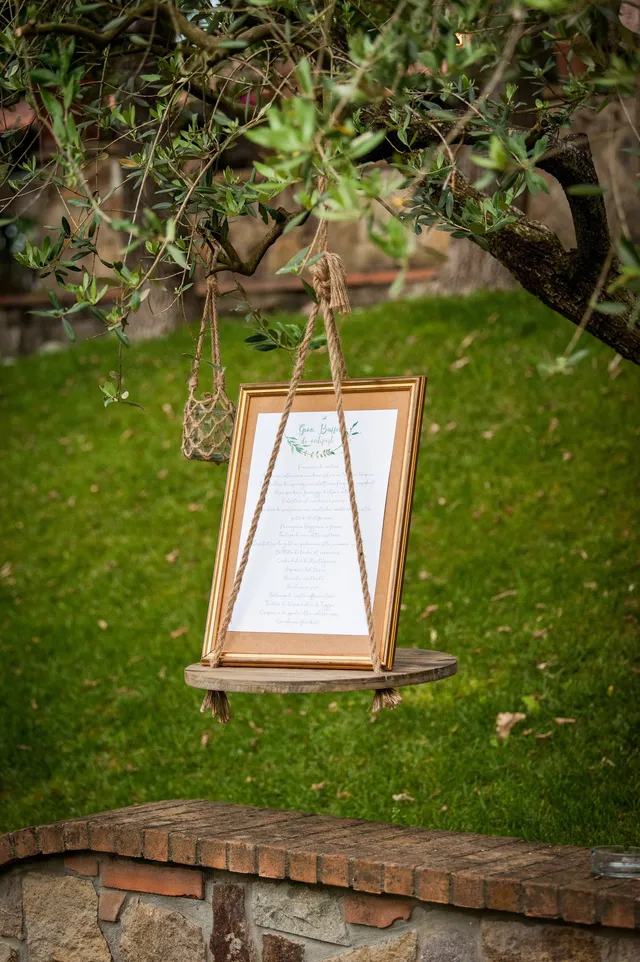 Wedding tableau