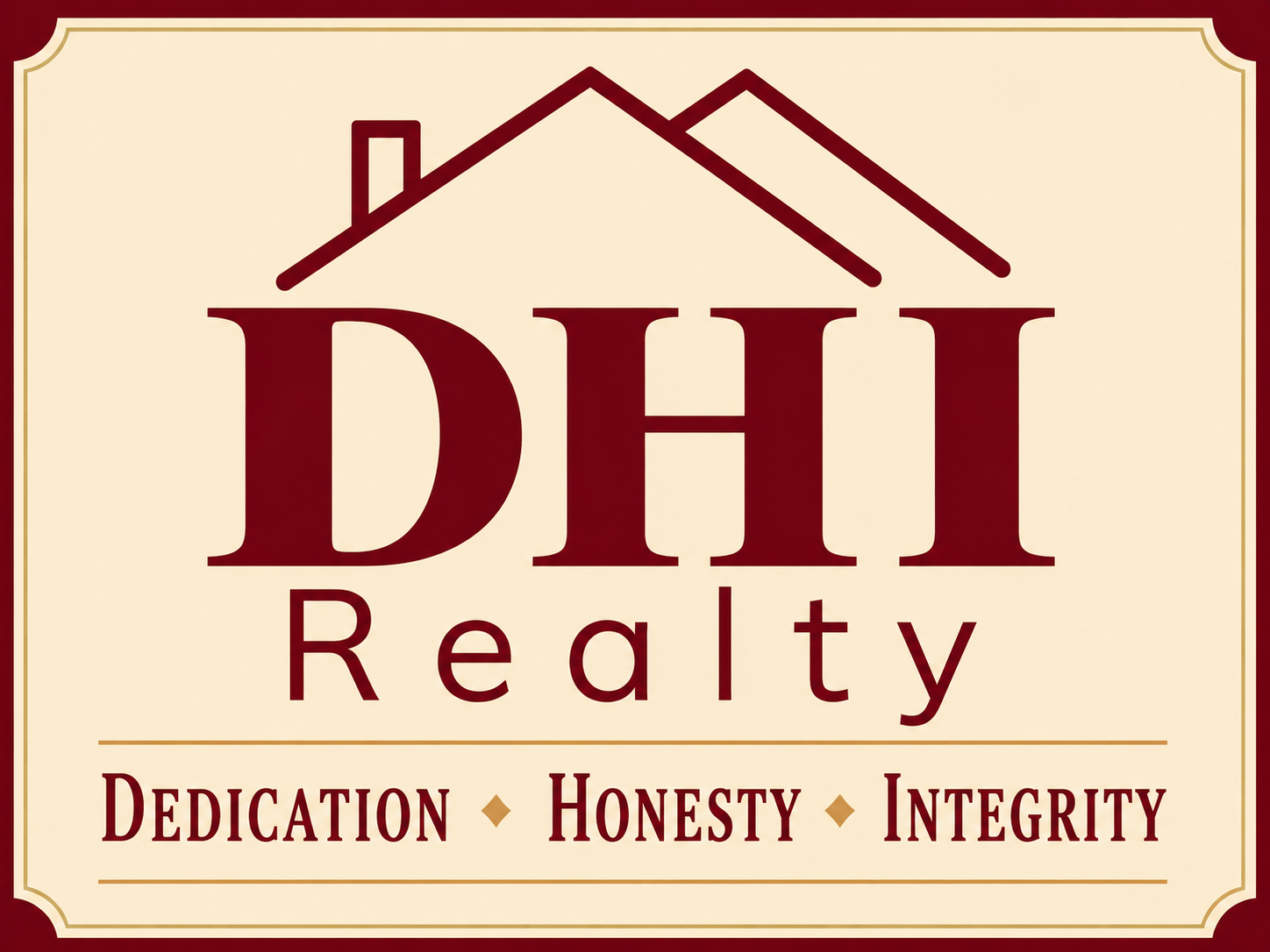 A dedication honesty integrity logo next to a realtor logo