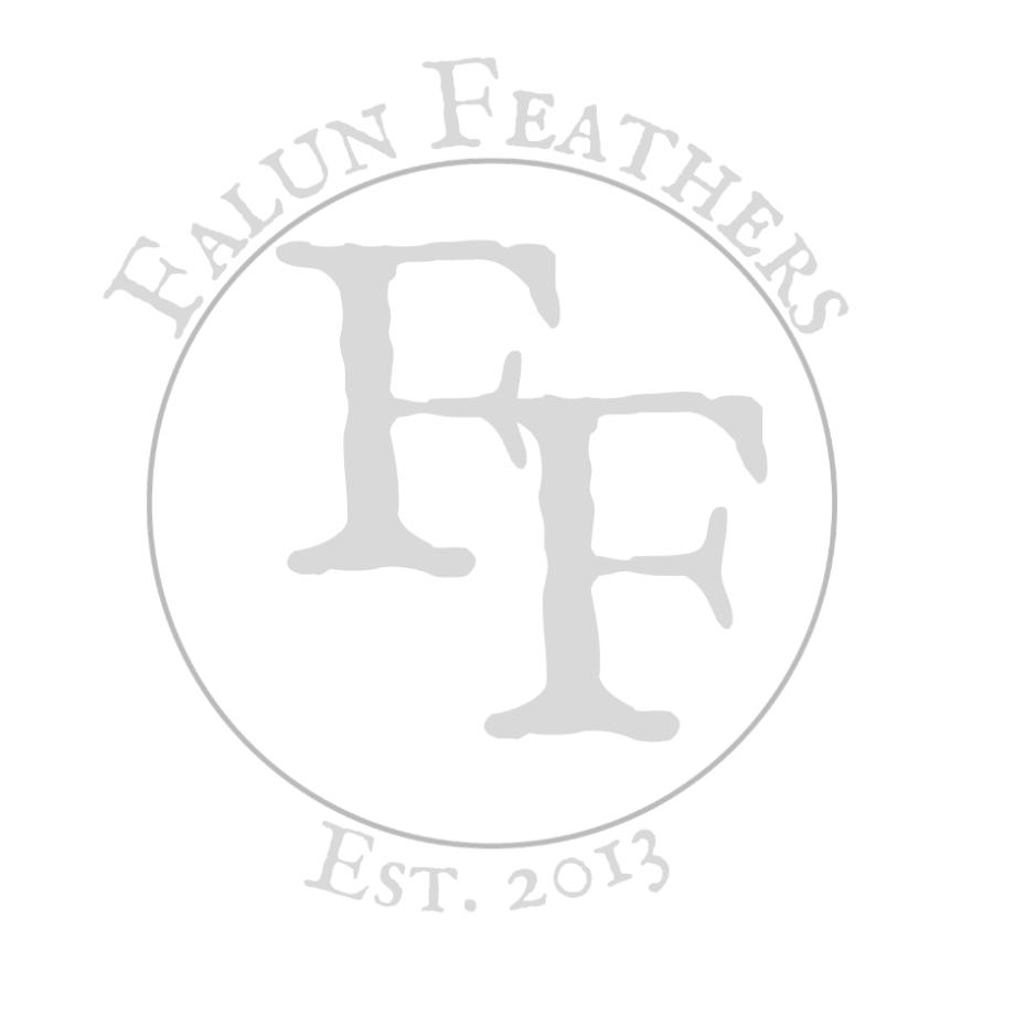 Logo for Falun Feathers: 