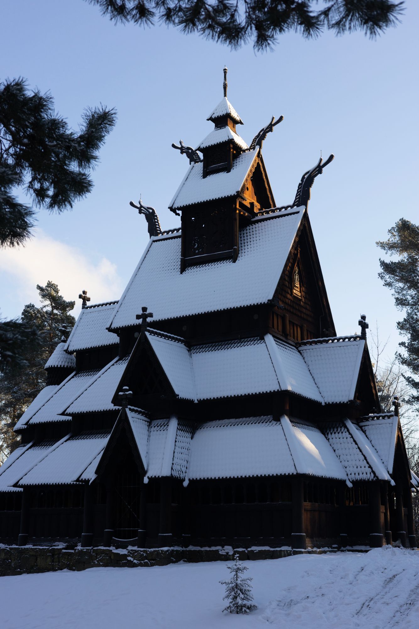 Stavkirken på Norsk Folkemuseum