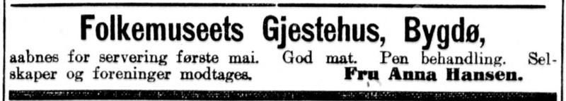 A vintage newspaper advertisement for 