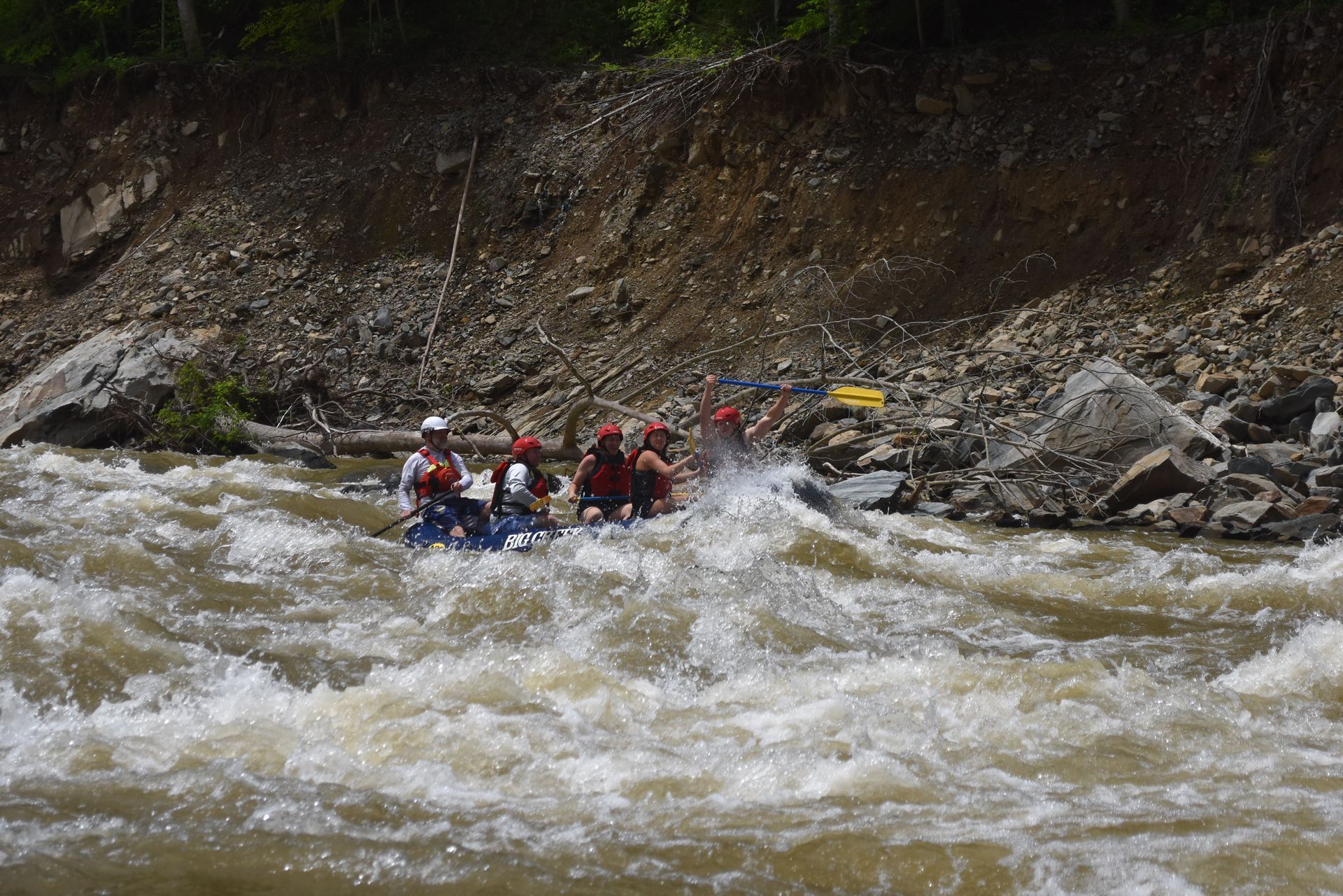 Raft With Big Creek Expeditions This Memorial Day Weekend
